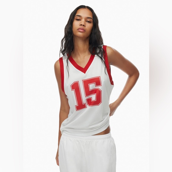 Aritzia TNA Basketball Jersey - Picture 1 of 9
